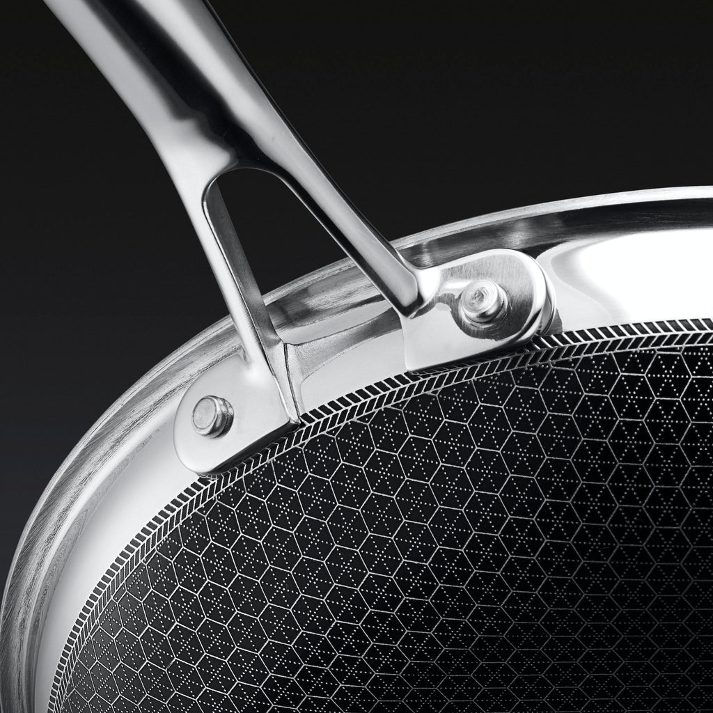 Hybrid Fry Pan with Lid, 12"