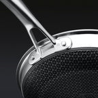 Hybrid Fry Pan with Lid, 8"